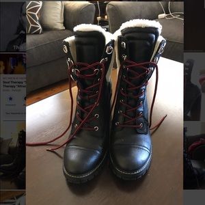 Nine West Phaedra Combat Boots